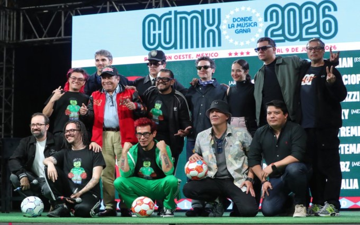 Mundial 2026: Encenderán ocho conciertos, desde rock a cumbia, la fiebre mundialista en la CDMX | Video Mundial 2026: Encenderán ocho conciertos, desde rock a cumbia, la fiebre mundialista en la CDMX | Video