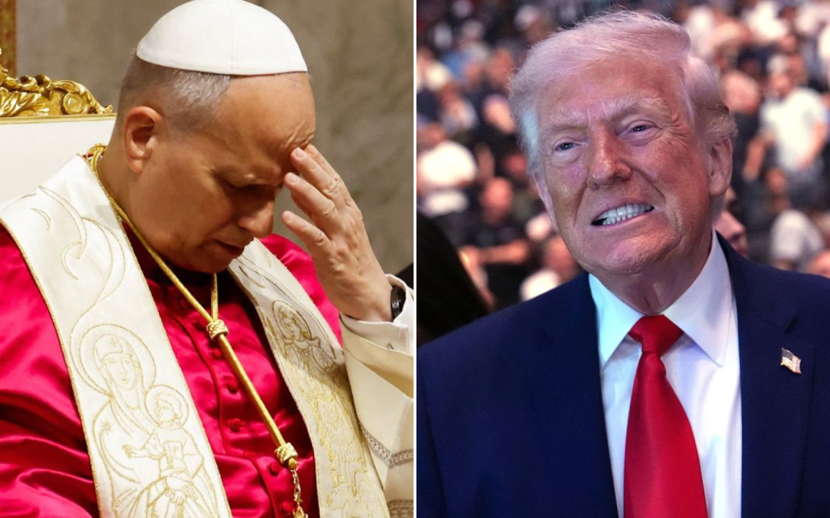 Trump se lanza contra el Papa León; lo llama ‘débil’