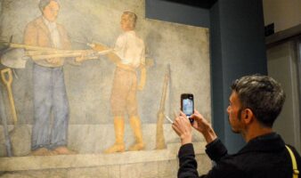 Nueva lectura del muralismo de Roberto Montenegro en Bellas Artes