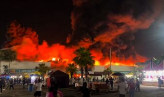 Incendio en Feria Tabasco deja 5 muertos: Gobernador May