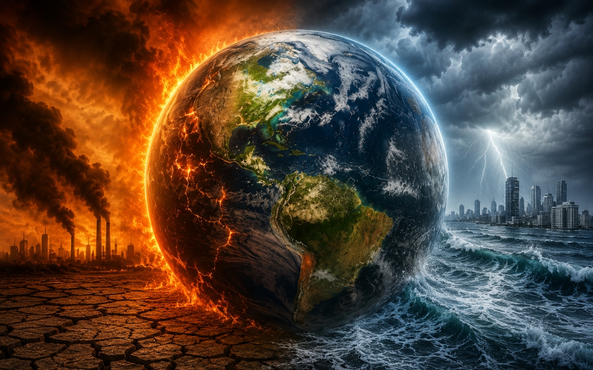La Tierra se acerca al límite de 1.5 °C de calentamiento La Tierra se acerca al límite de 1.5 °C de calentamiento