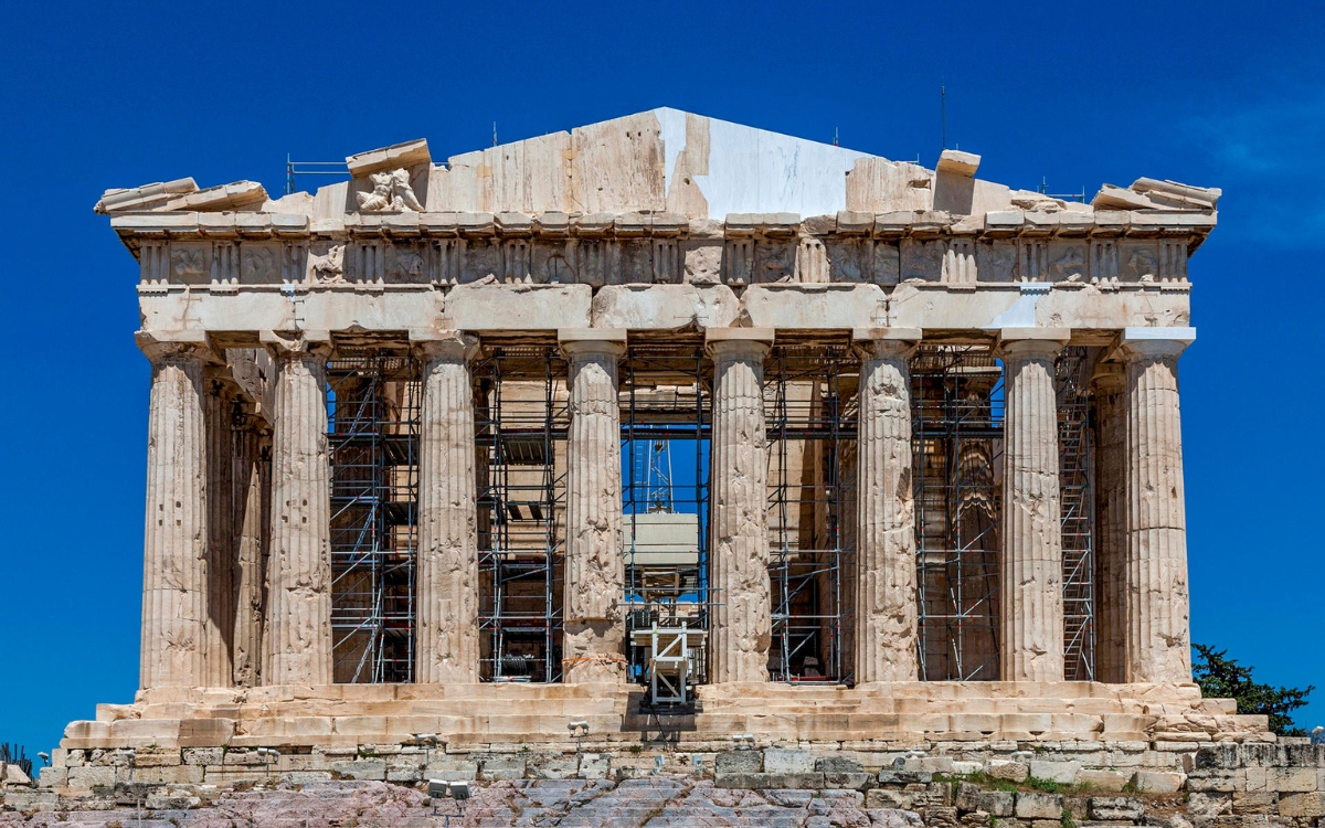 Atenas concluye histórica restauración del Partenón Atenas concluye histórica restauración del Partenón