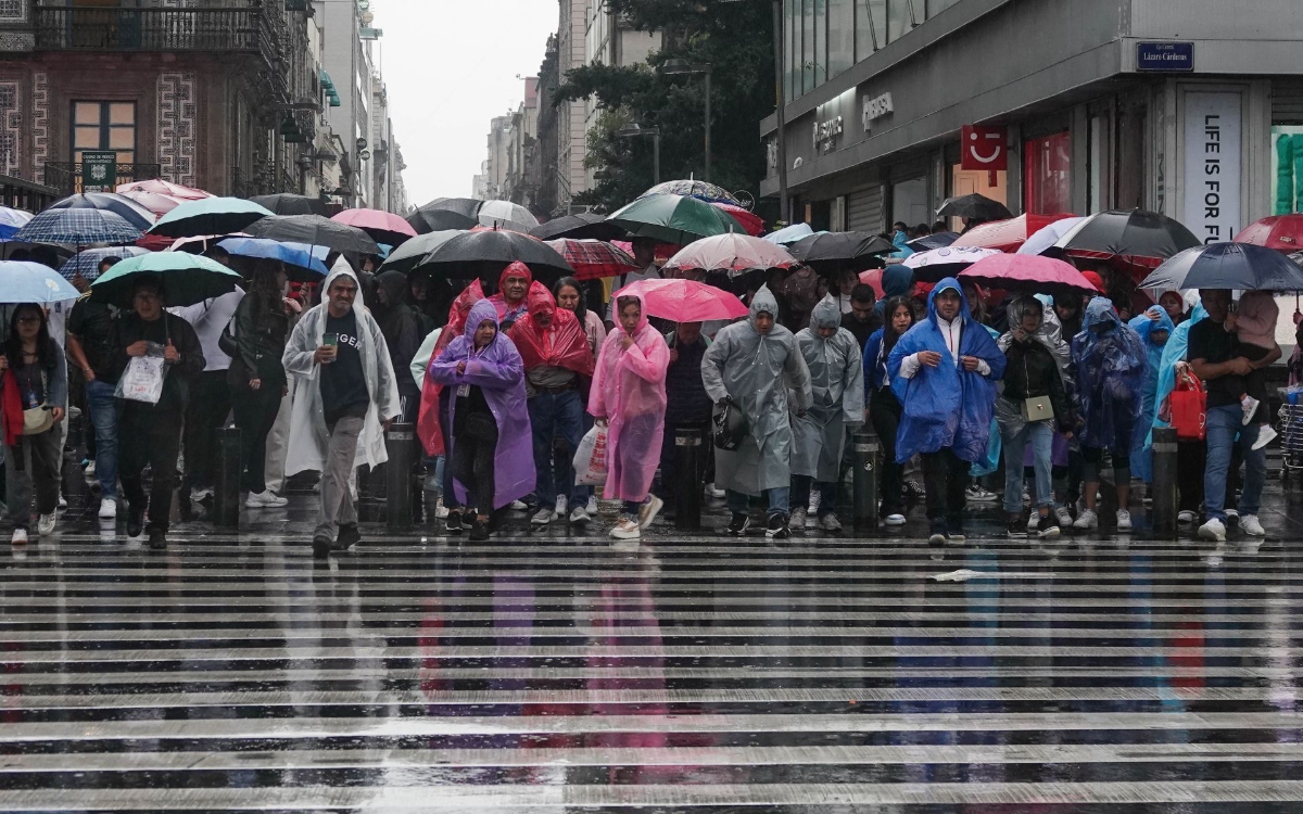 Alerta amarilla en toda la CDMX por lluvias fuertes Alerta amarilla en toda la CDMX por lluvias fuertes