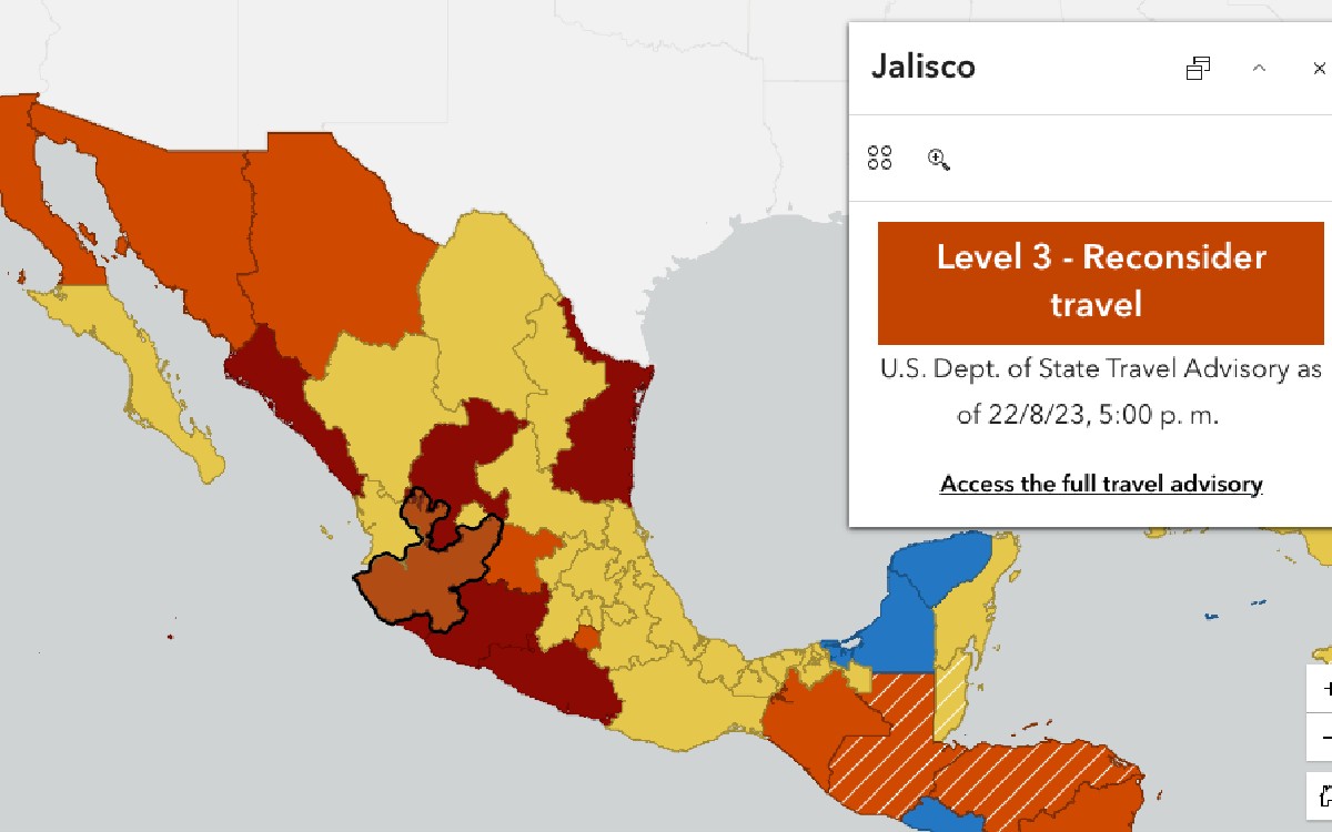 Estados Unidos emite alertas de seguridad para México a horas del inicio del Mundial Estados Unidos emite alertas de seguridad para México a horas del inicio del Mundial