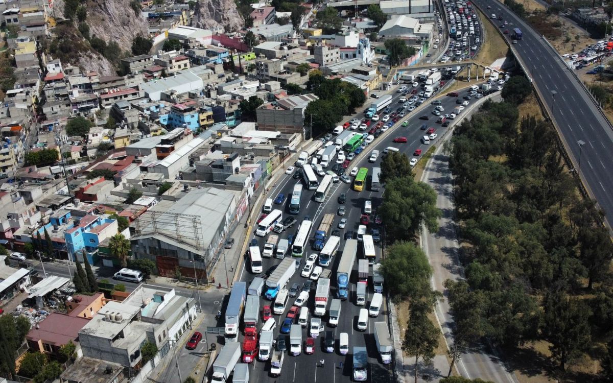 Transportistas anuncian megabloqueo el día del partido México-Chequia Transportistas anuncian megabloqueo el día del partido México-Chequia