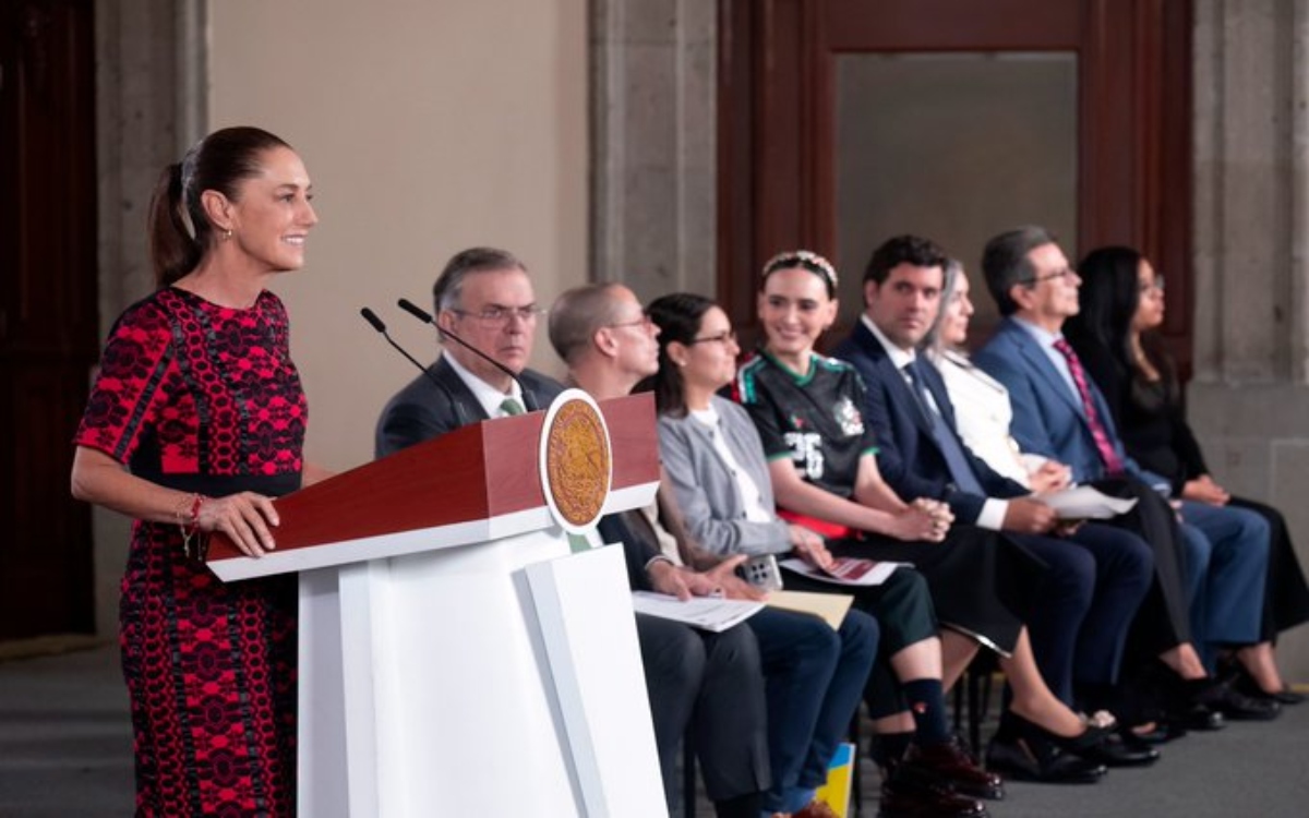 Mundial 2026: Sheinbaum no aclara dónde verá el partido inau