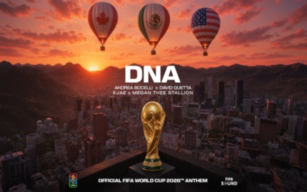 Mundial 2026: Bocelli, Guetta,  Megan Thee Stallion y EJAE p