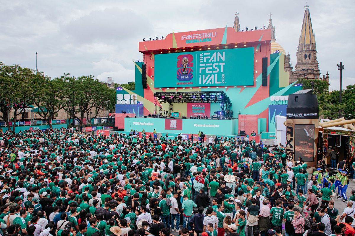 Mundial 2026 | Lluvia no frena llegada de aficiona
