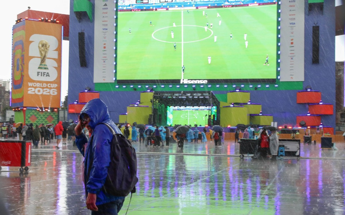 CDMX: noche de Mundial con lluvias fuertes, actividad eléctrica y granizo CDMX: noche de Mundial con lluvias fuertes, actividad eléctrica y granizo