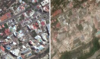 Imágenes aéreas muestran devastación en Venezuela tras terremotos