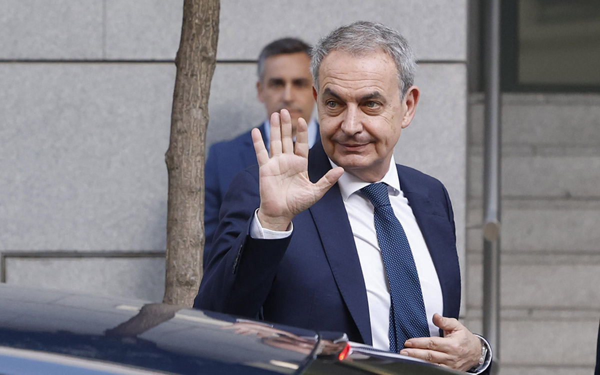 España: Declaración de Zapatero no logra desvirtuar indicios de presunto tráfico de influencias, según juez España: Declaración de Zapatero no logra desvirtuar indicios de presunto tráfico de influencias, según juez