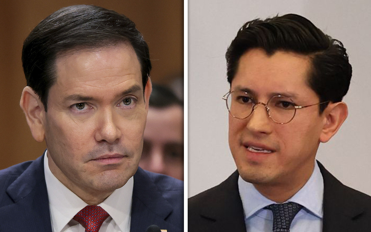 Rubio y Velasco sostienen llamada; EE.UU. insiste en ‘aceler