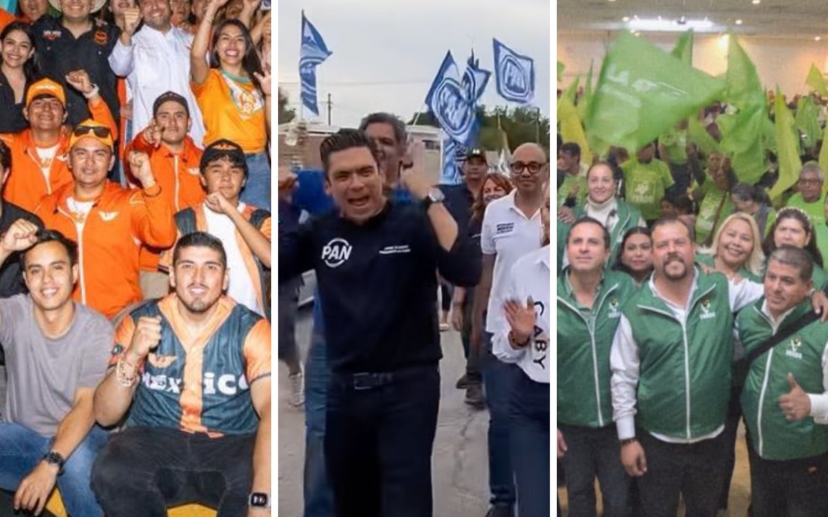 PAN, MC y Verde al borde de desaparecer en Coahuil