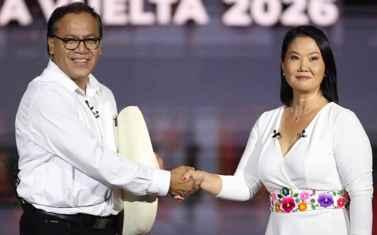Roberto Sánchez y Keiko Fujimori se disputan la presidencia 