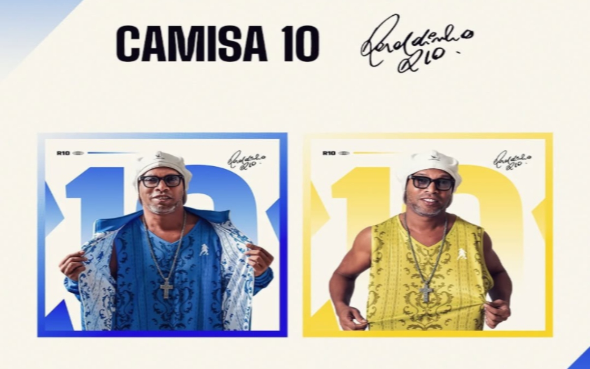 Ronaldinho lanza su primer disco ‘Camisa 10’ con la colabora