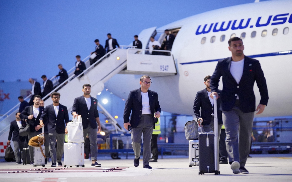 Mundial 2026: La Selección de Irán ya se encuentra en Tijuan