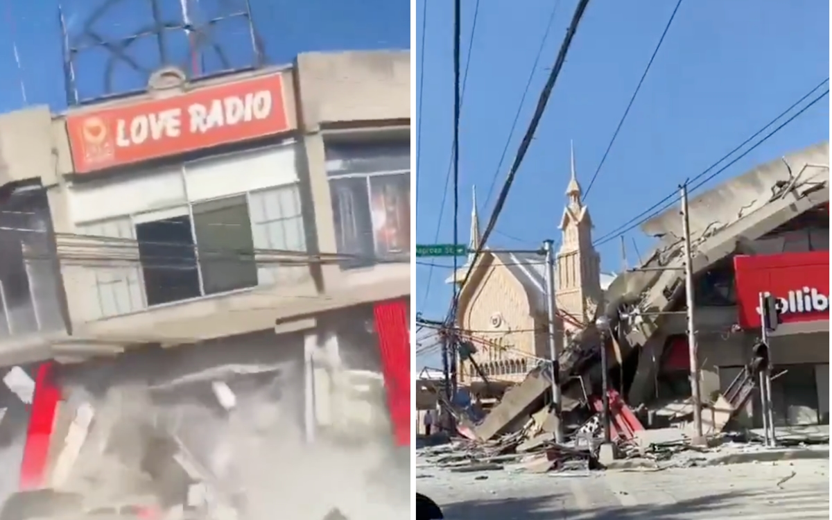Fuerte terremoto de 7.8 sacude Filipinas