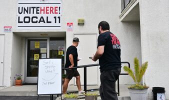 Trabajadores del SoFi Stadium de Los Ángeles amenazan con irse a huelga durante el Mundial