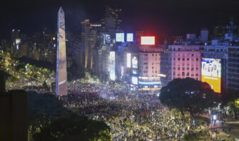 Disturbios en Buenos Aires tras la final del Mundial dejan al menos 12 detenidos