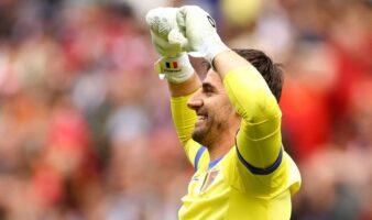 Courtois, el arquero belga-madrileño ante su segundo país