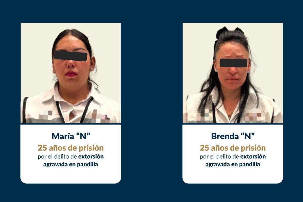 Decían que eran de Cofepris para extorsionar negocios en la CDMX; las sentencian a 25 años de cárcel Decían que eran de Cofepris para extorsionar negocios en la CDMX; las sentencian a 25 años de cárcel