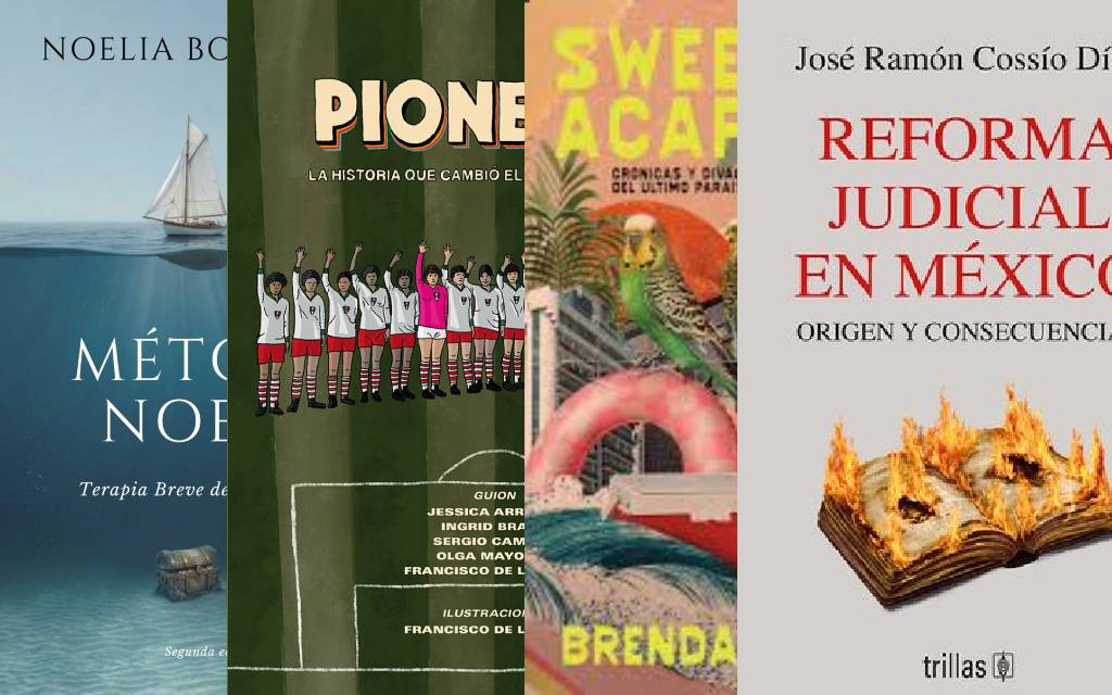 Libros de la semana: José Ramón Cossío Díaz, Brenda Ríos… Libros de la semana: José Ramón Cossío Díaz, Brenda Ríos…