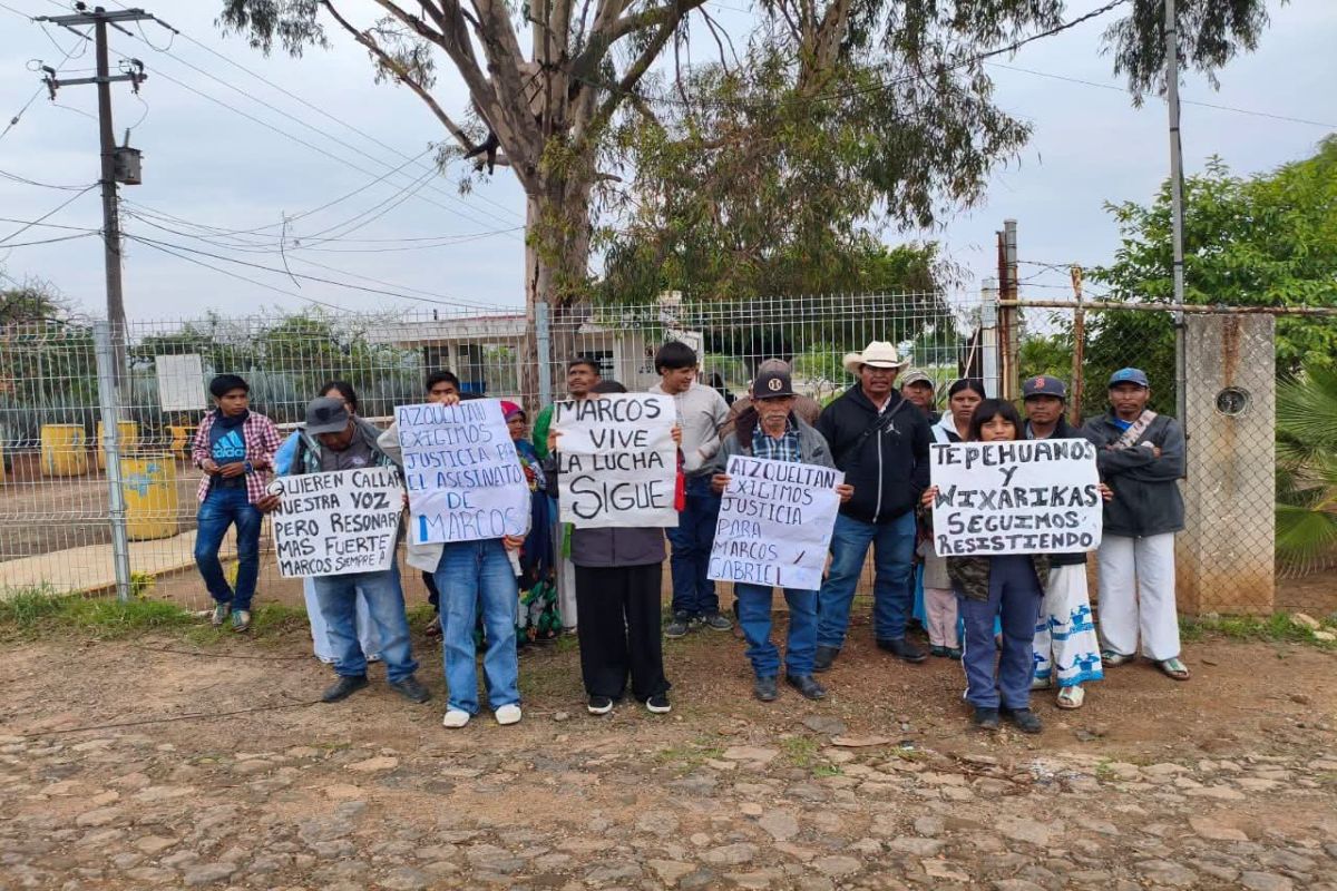 Comunidad wixárika exige justicia por crimen de defensor del territorio Comunidad wixárika exige justicia por crimen de defensor del territorio