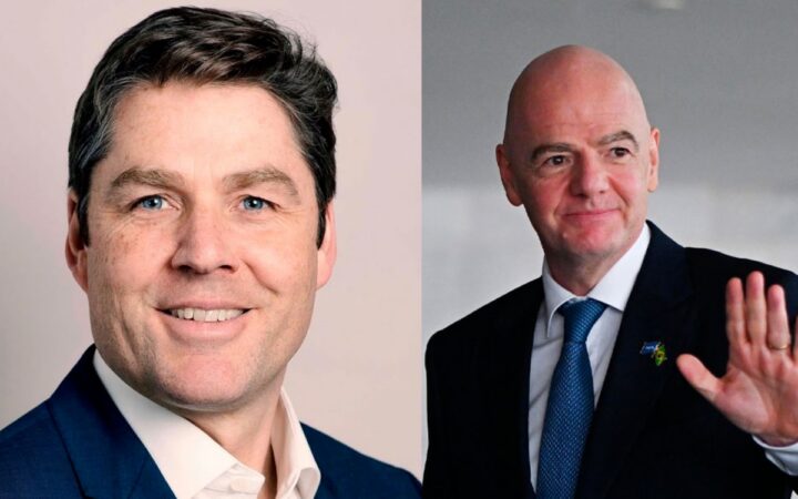 Presidente de la Premier League arremete contra Infantino: 'La FIFA ha pulsado el botón de autodestrucción' Presidente de la Premier League arremete contra Infantino: 'La FIFA ha pulsado el botón de autodestrucción'