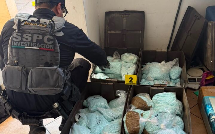 Incautan 120 kg de fentanilo en Mexicali; equivalen a 4 millones de dosis Incautan 120 kg de fentanilo en Mexicali; equivalen a 4 millones de dosis