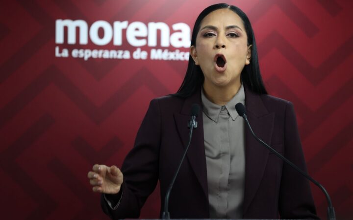 Retiro de la visa de Andy López 'trasciende a una persona': presidenta de Morena Retiro de la visa de Andy López 'trasciende a una persona': presidenta de Morena