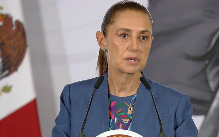 'Que hagan su conferencia', responde Sheinbaum al PAN por réplica en mañanera 'Que hagan su conferencia', responde Sheinbaum al PAN por réplica en mañanera