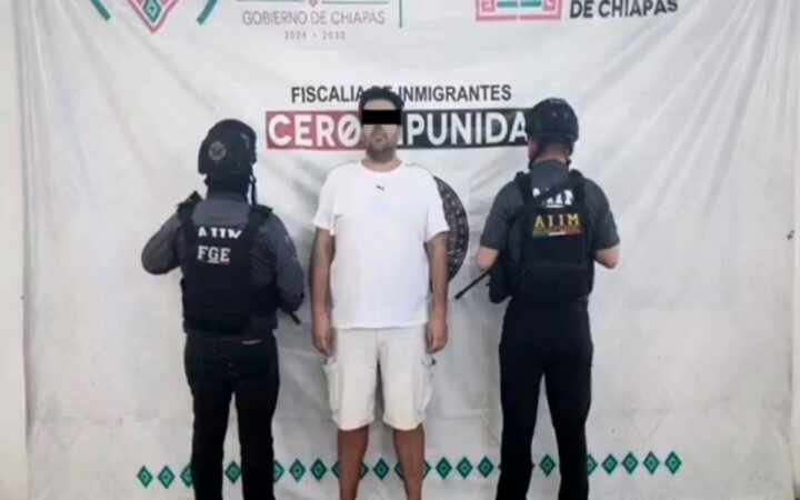 Capturan en Chiapas a presunto líder del Barrio 18 buscado en El Salvador Capturan en Chiapas a presunto líder del Barrio 18 buscado en El Salvador