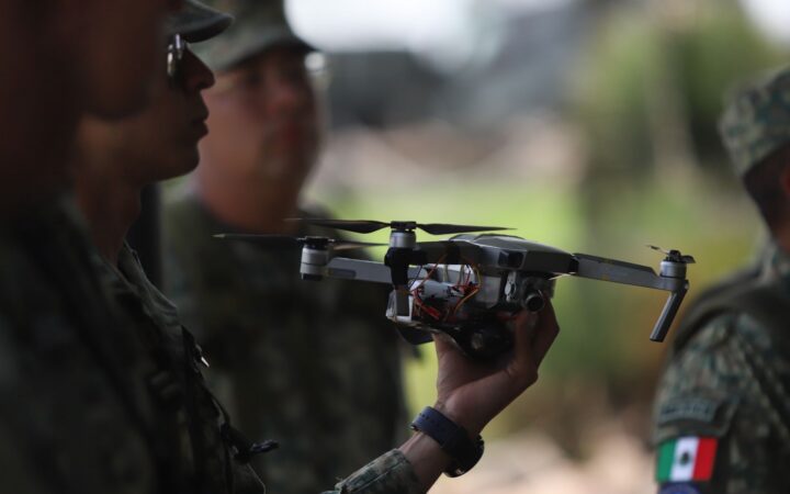 Defensa reconoce amenaza nacional por ataques con drones Defensa reconoce amenaza nacional por ataques con drones