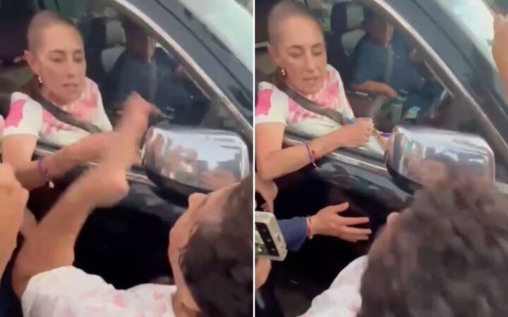 'No te doy la mano, quiero que resuelvas': mujer encara a Sheinbaum; denuncia despojo 'No te doy la mano, quiero que resuelvas': mujer encara a Sheinbaum; denuncia despojo