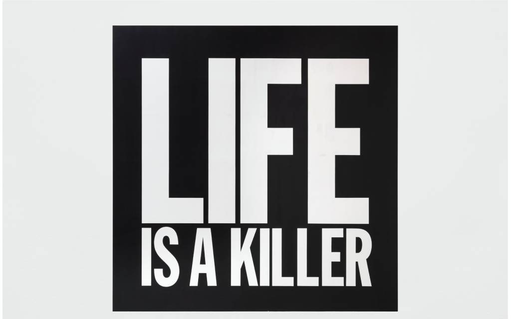 John Giorno’s art arrives at Kurimanzutto gallery