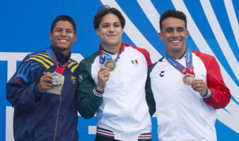 Osmar Olvera tiene brillo dorado y México supera las 200 medallas en los Centroamericanos