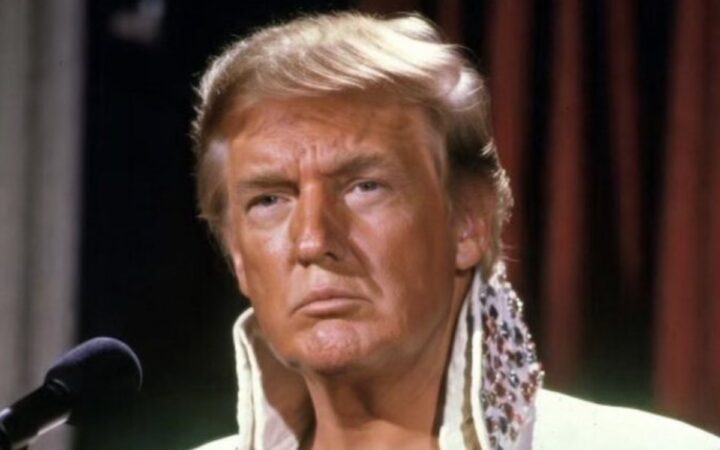 Trump se transforma en Elvis Presley con ayuda de la IA Trump se transforma en Elvis Presley con ayuda de la IA