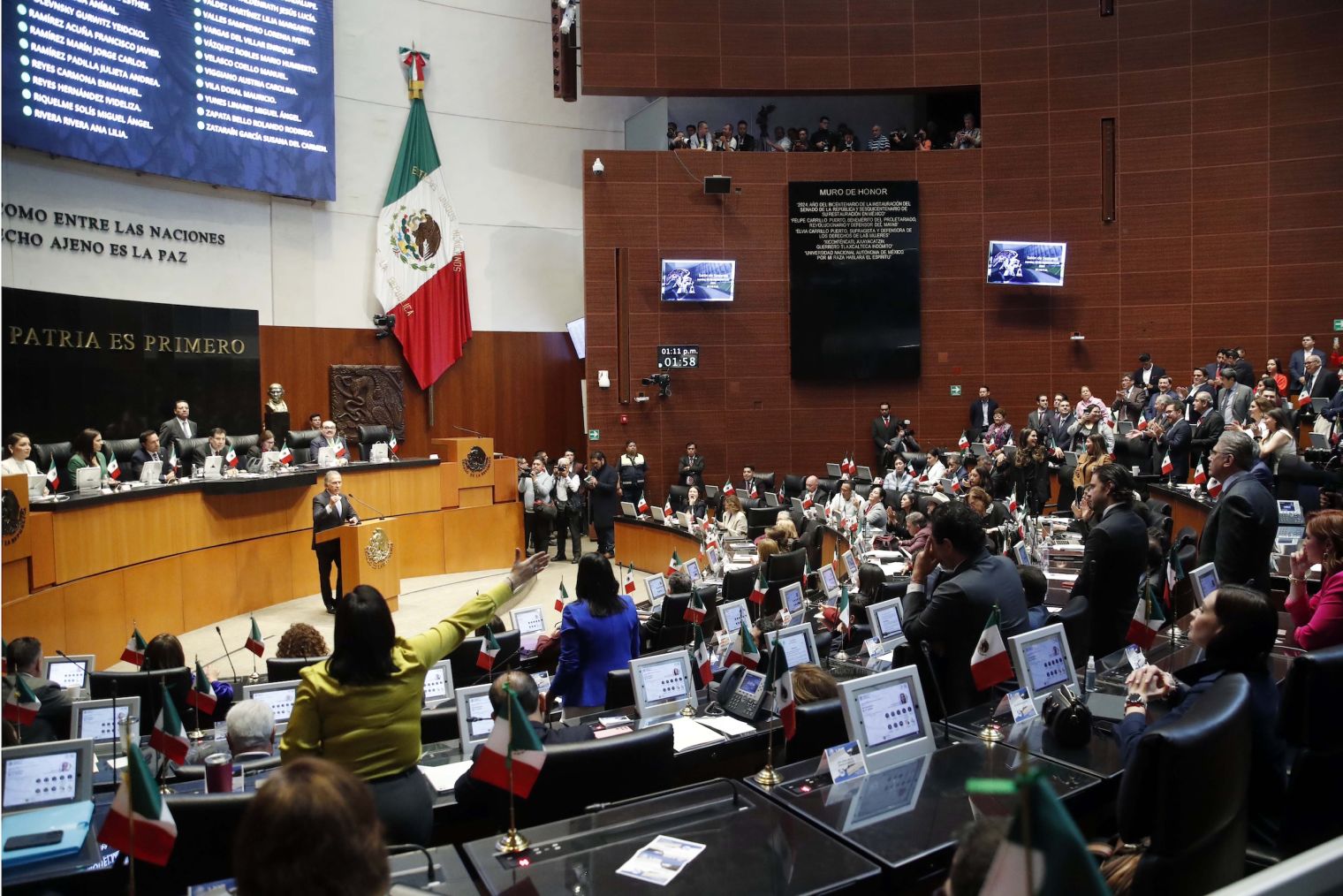 Fotografía: Comunicación Social, Senado de la República