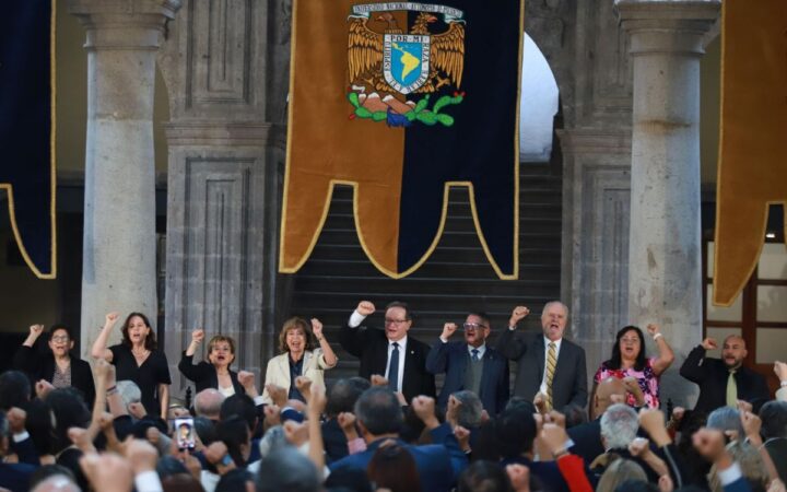 Celebra la UNAM 475 años de tradición universitaria y de construir futuros Celebra la UNAM 475 años de tradición universitaria y de construir futuros