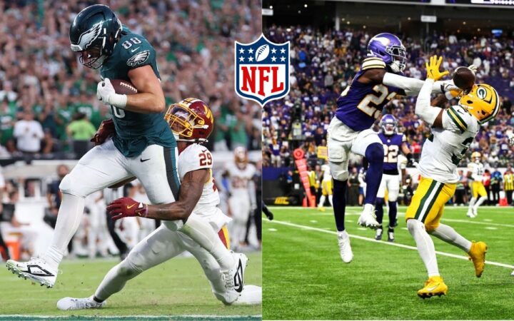 Eagles doblegan a los Commanders, Vikings sorprenden a los Packers Eagles doblegan a los Commanders, Vikings sorprenden a los Packers