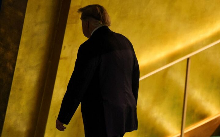 Trump reivindica ante la ONU que él 'hace la paz' mientras otros solo hablan de ella Trump reivindica ante la ONU que él 'hace la paz' mientras otros solo hablan de ella