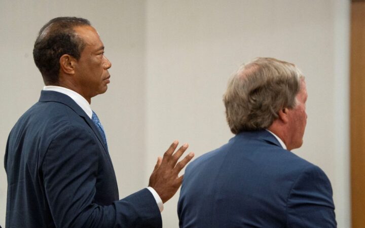 Tiger Woods se declara culpable de conducción descuidada por accidente de coche en EE.UU. Tiger Woods se declara culpable de conducción descuidada por accidente de coche en EE.UU.