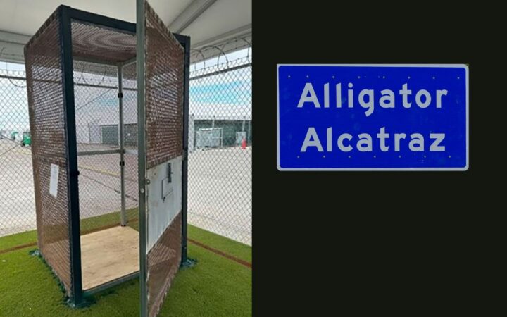 Reporte oficial constata uso de jaulas y otros abusos a inmigrantes en Alligator Alcatraz Reporte oficial constata uso de jaulas y otros abusos a inmigrantes en Alligator Alcatraz