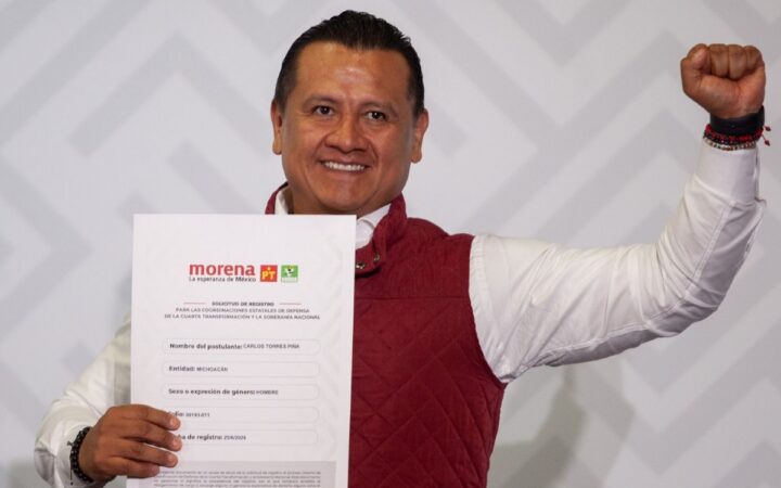 Impulsa Morena a Carlos Torres Piña como abanderado para Michoacán Impulsa Morena a Carlos Torres Piña como abanderado para Michoacán