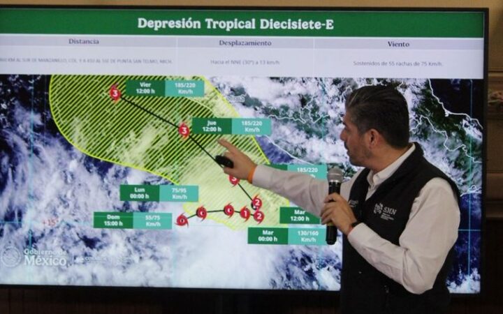Depresión tropical podría convertirse en huracán categoría 3; ¿qué estados serán afectados? Depresión tropical podría convertirse en huracán categoría 3; ¿qué estados serán afectados?