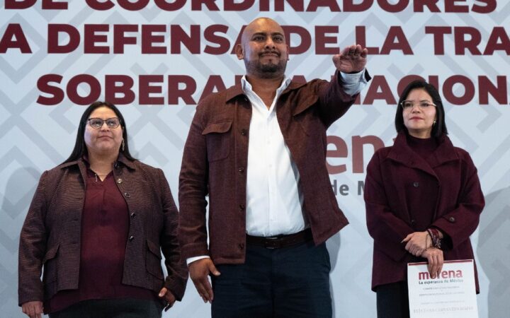 Morena nombró a Eli Cervantes como coordinador en San Luis Potosí; van sin el PVEM Morena nombró a Eli Cervantes como coordinador en San Luis Potosí; van sin el PVEM