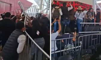 Gobernación revisará demandas de normalistas de El Mexe tras irrupción en acto de Sheinbaum