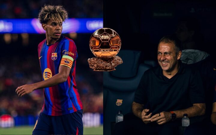 'Se lo merece': Flick apoya que Lamine Yamal reclame el Balón de Oro 'Se lo merece': Flick apoya que Lamine Yamal reclame el Balón de Oro
