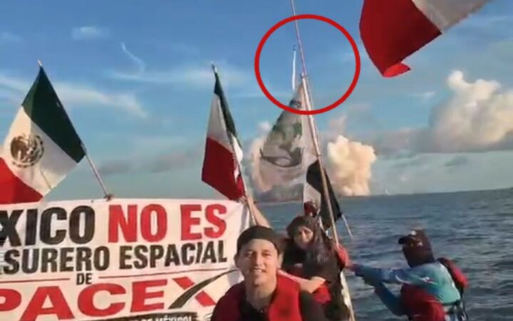 Drones son bloqueados cerca de la frontera con México durante vuelo de SpaceX Drones son bloqueados cerca de la frontera con México durante vuelo de SpaceX