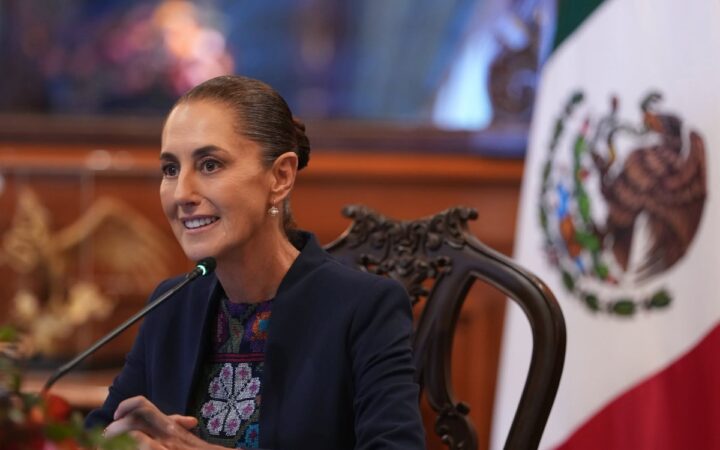 Claudia Sheinbaum, la presidenta con mayor aprobación en América Latina: CB Global Data Claudia Sheinbaum, la presidenta con mayor aprobación en América Latina: CB Global Data